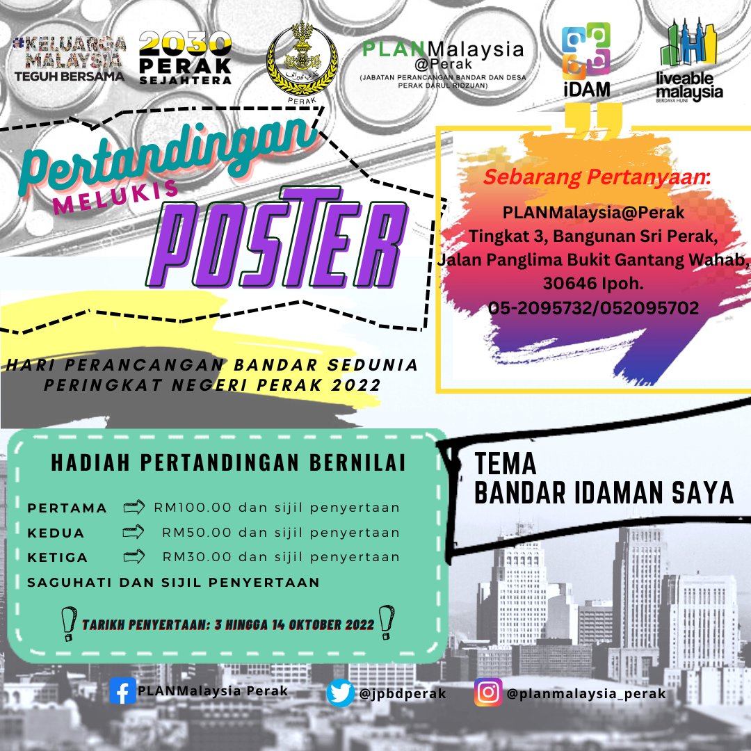 Contoh Poster Pertandingan Melukis Assalamualaikum Wbt Dan Selamat My