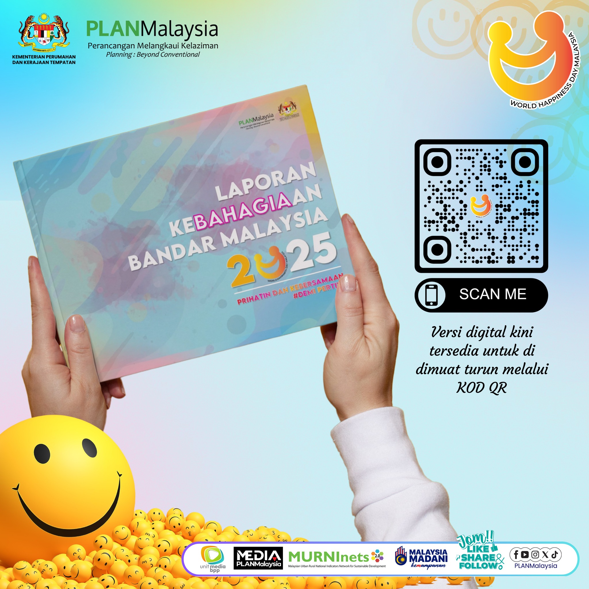 20 BANDAR PALING BAHAGIA DI MALAYSIA TAHUN 2025