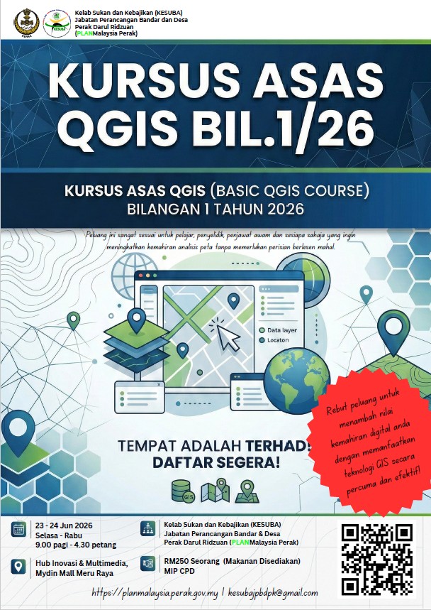 KURSUS ASAS QGIS BIL.1/2026