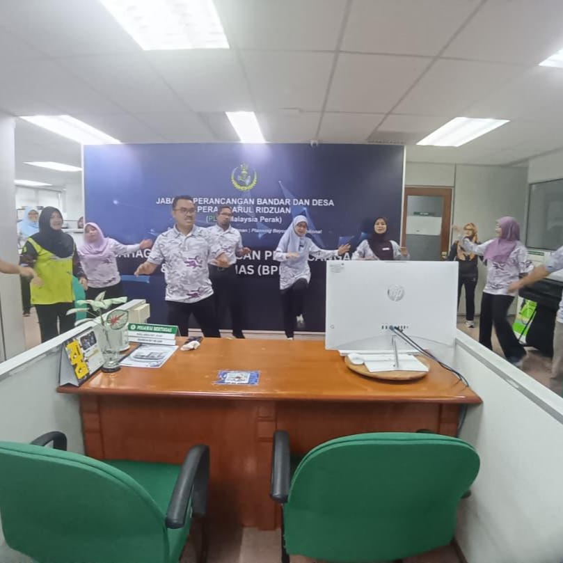 TAKLIMAT DAN PROGRAM KESEDARAN DAN KECERIAAN ZON EKSA DI JABATAN PERANCANGAN BANDAR DAN DESA PERAK DARUL RIDZUAN (PLANMalaysia PERAK) BIL.1/2026