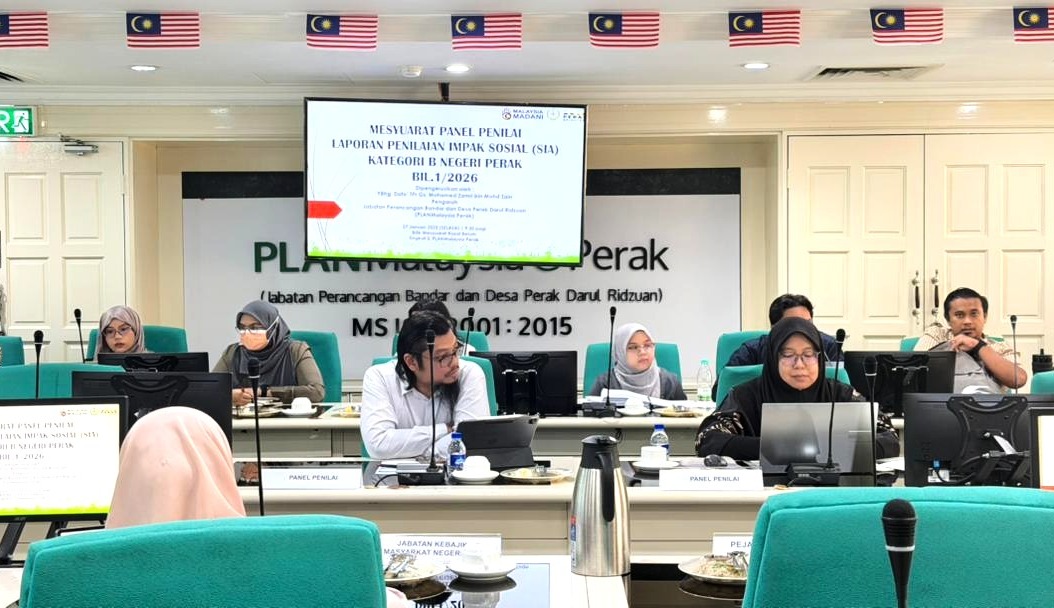 MESYUARAT PANEL PENILAI LAPORAN PENILAIAN IMPAK SOSIAL (SIA) KATEGORI B NEGERI PERAK BIL. 1/2026 DAN BIL.2/2026