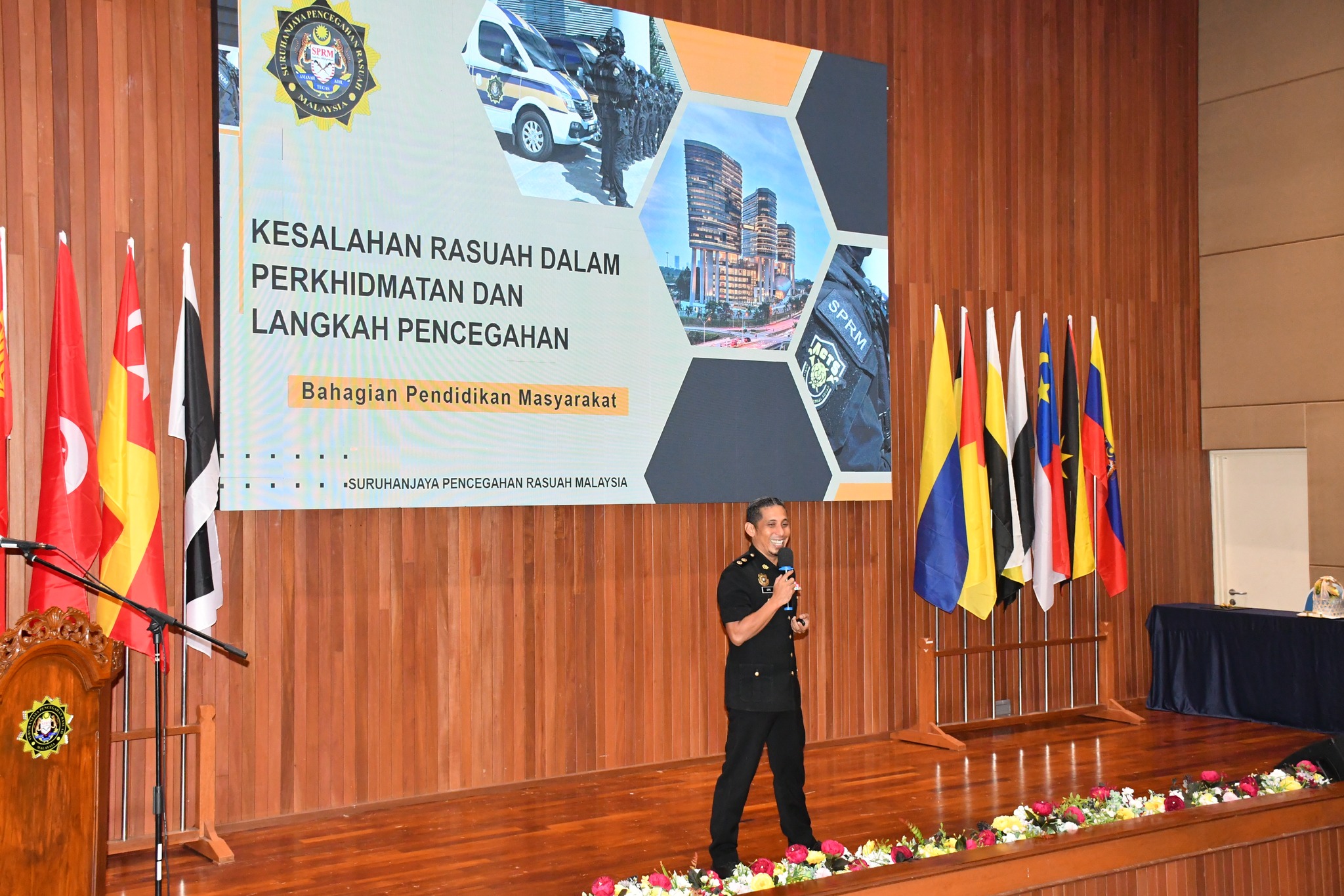 KURSUS PEMERKASAAN INTEGRITI DAN MAJLIS IKRAR BEBAS RASUAH PLANMALAYSIA PERAK