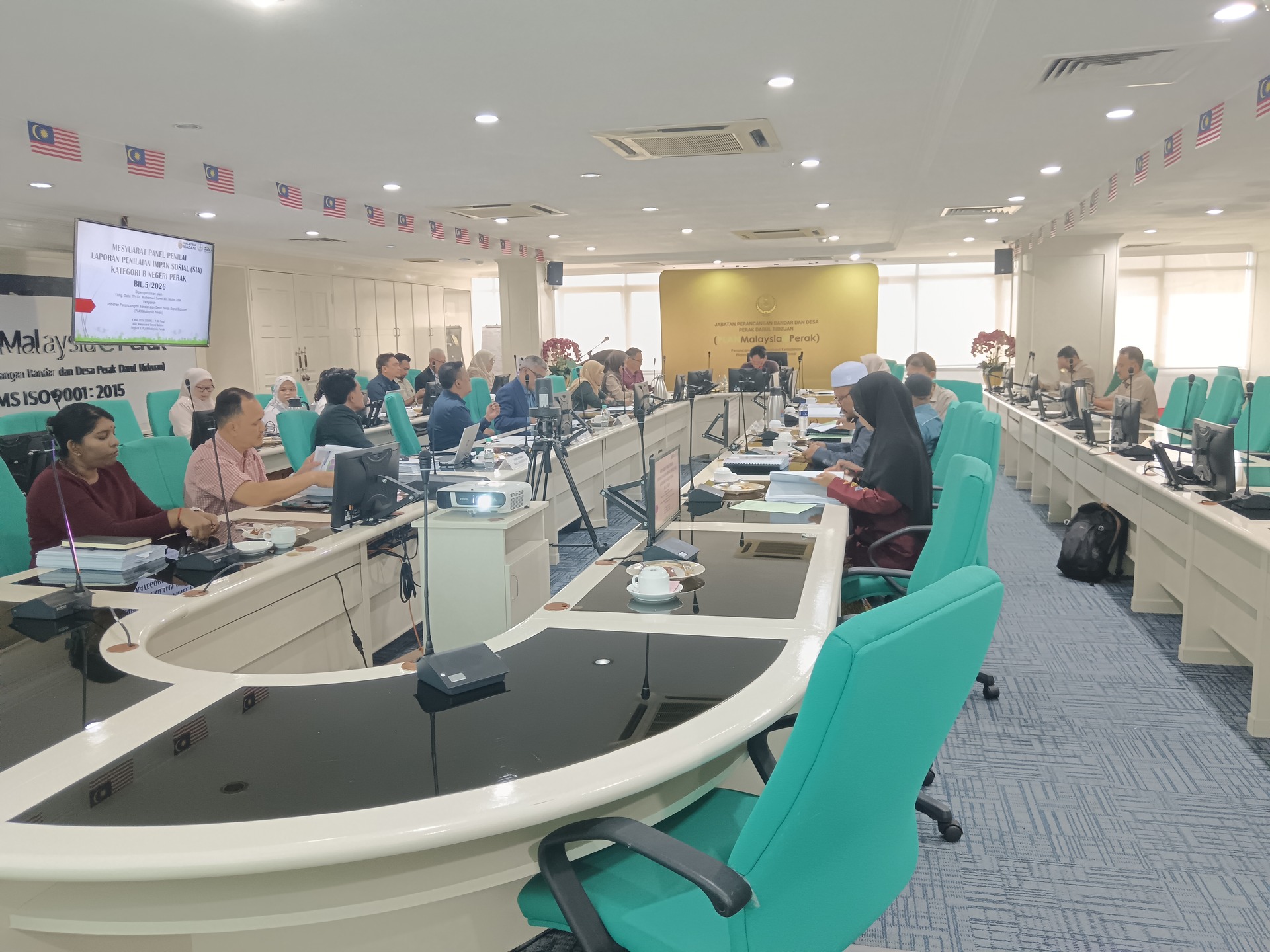 MESYUARAT JAWATANKUASA KAWALAN PERANCANGAN (JKP) JABATAN PERANCANGAN BANDAR DAN DESA PERAK DARUL RIDZUAN (PLANMALAYSIA PERAK) BIL 2/2026
